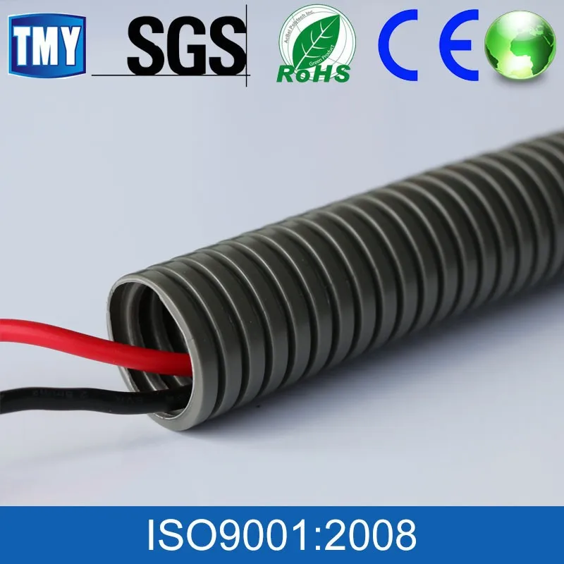 
PA/PP/PE/PVC flexible corrugated electrical conduit pipe 
