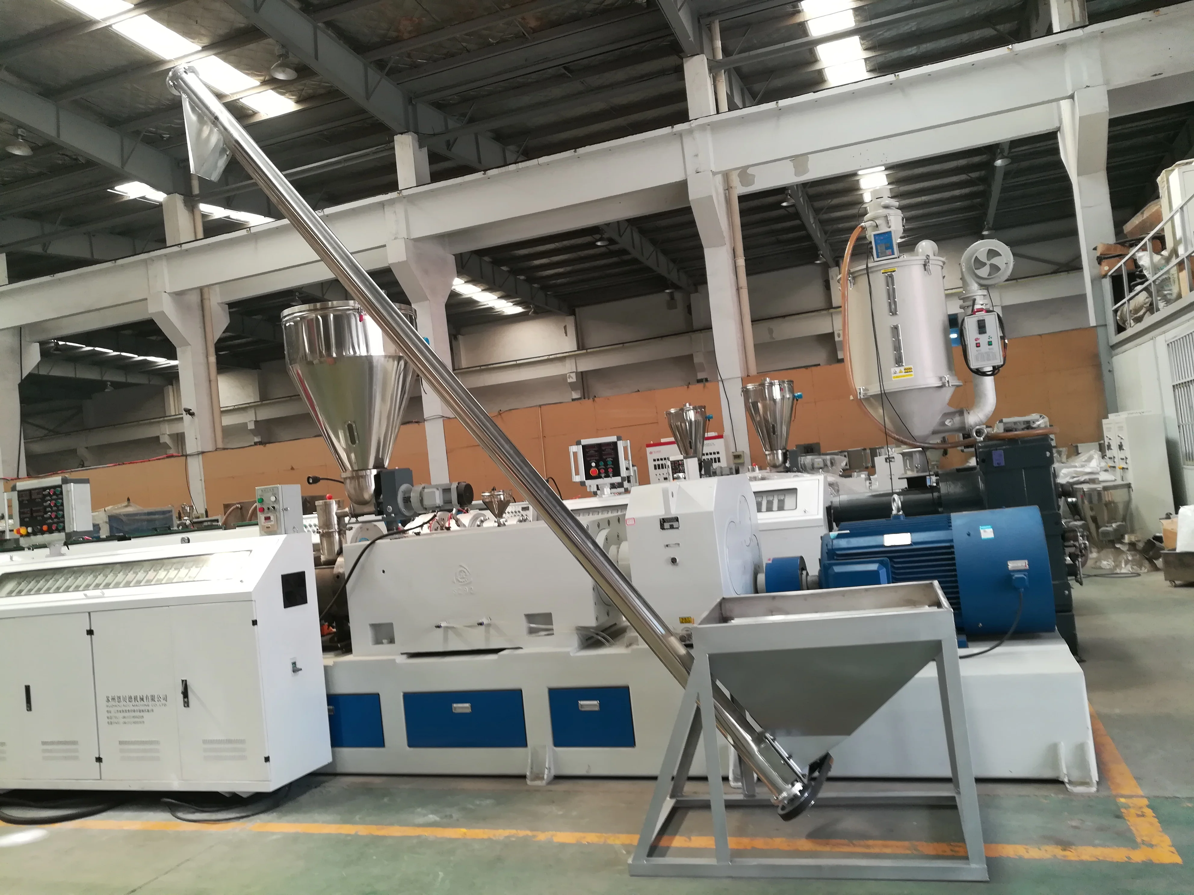 Пластиковый шнековый винтовой питатель