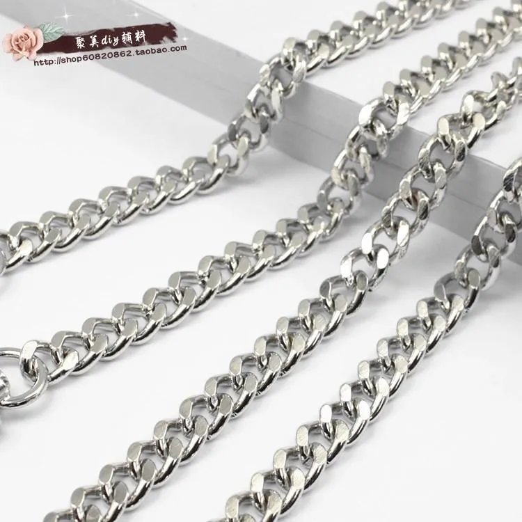 Free shipping DIY bag strap chain Wallet handle purse metal strap chain