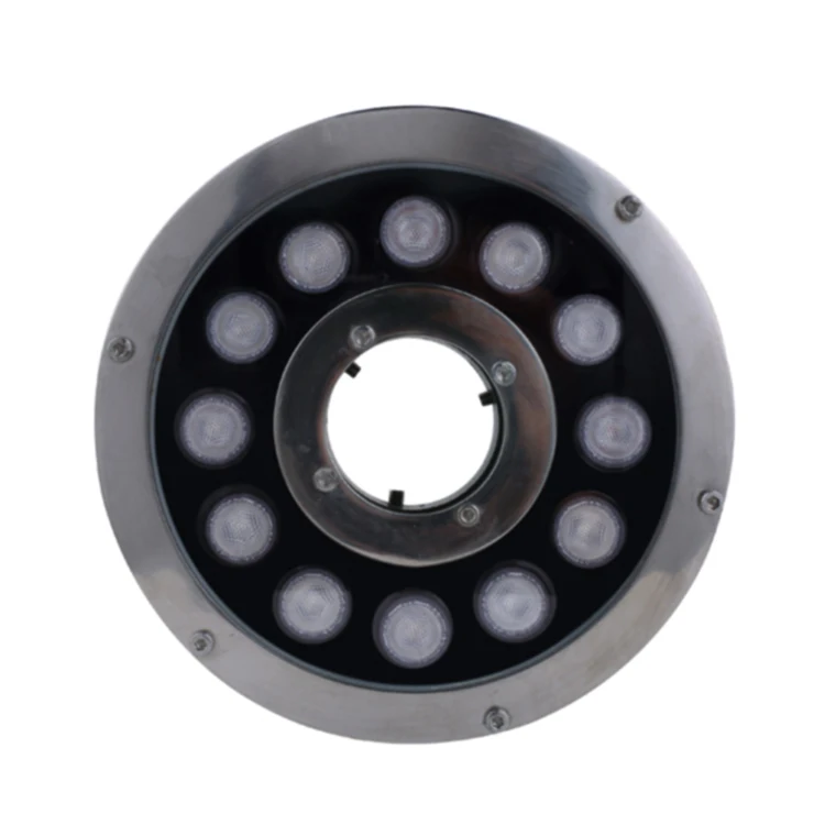 12 volt submersible led multi color fountain ring lights