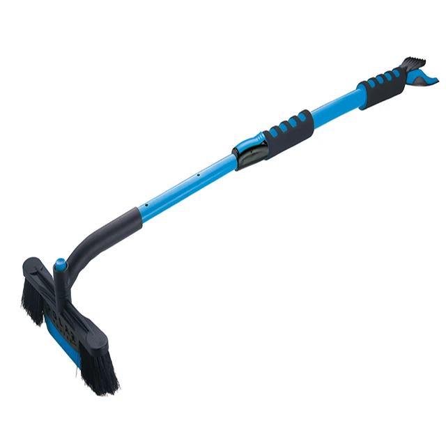 Car Care Snow Sweeper Telescopic Car Snow Brush with Ice Scraper for Car