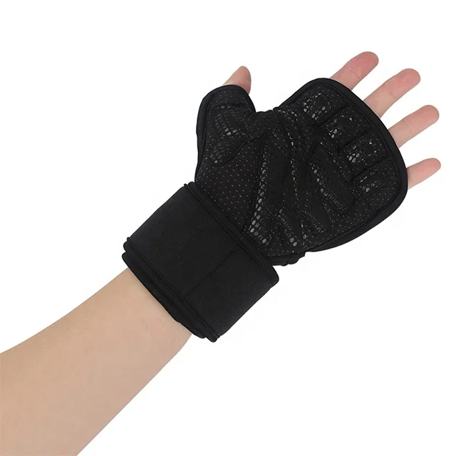 
Wholesale Custom Logo Neoprene Training Fitness Exercise Weight Lifting Gym Sports Gloves 