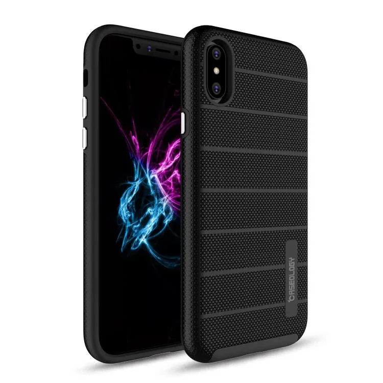 Противоударный чехол для iphone x роскошный чехол, для iphone x Гибридный чехол, чехол для телефона для iphone x
