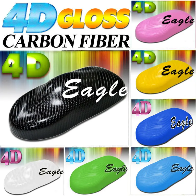 4d углеродного волокна виниловых/размер: 98 по 4.9 ноги/дропшиппинг/очень блестящий глянцевый