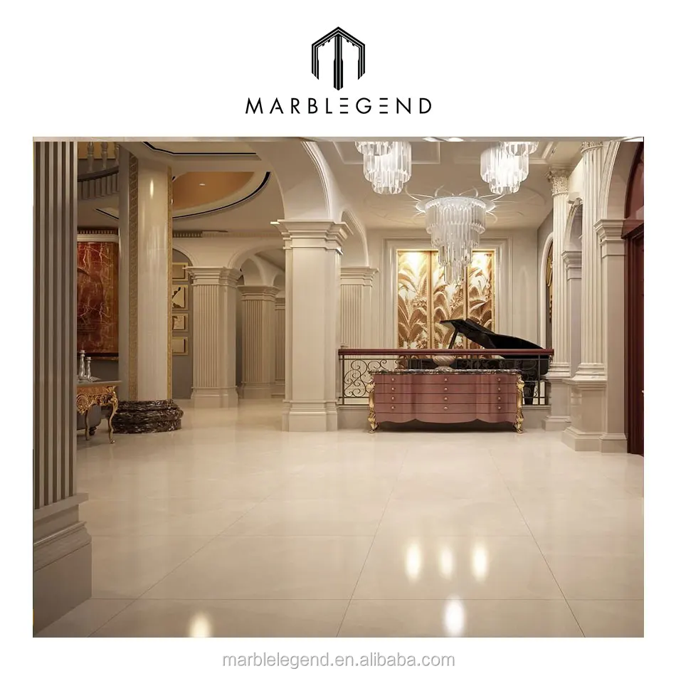 Большой замок дизайн пола мрамор crema marfil цена