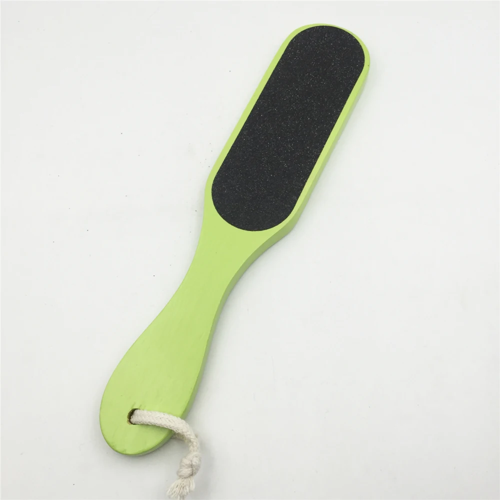 
High quality pedicure Callus Remover metal foot file wood 