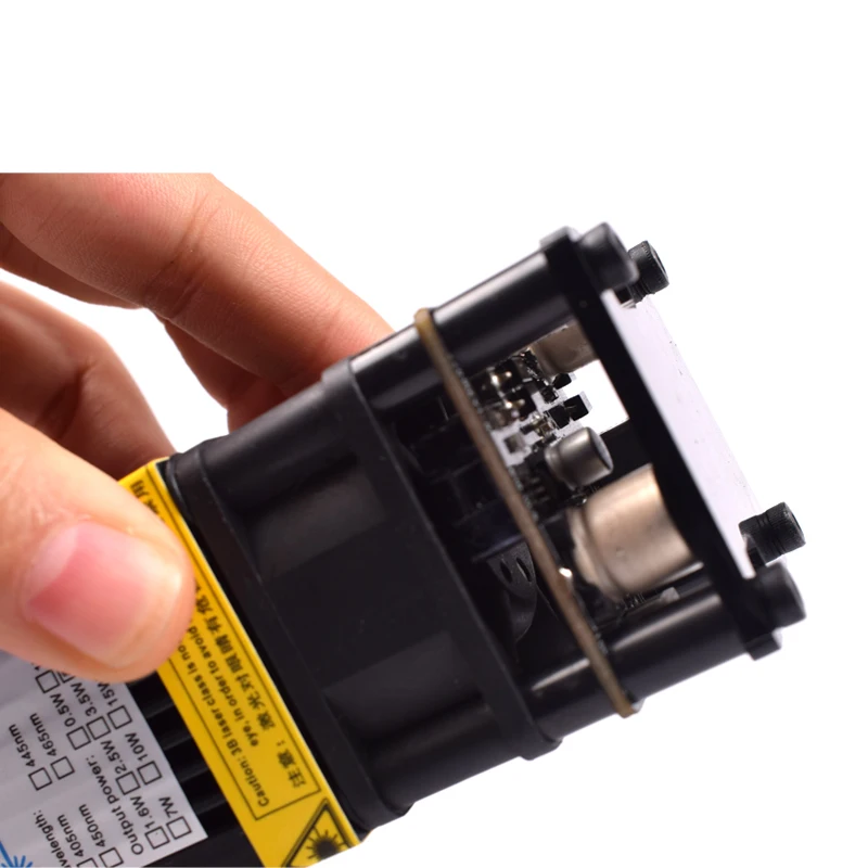 
Laser head 500mw2.5w3.5w/5.5w/7w 405nm 12V Blue Laser module Modulation For DIY CNC Laser engraver Adjustable Focus laser head 