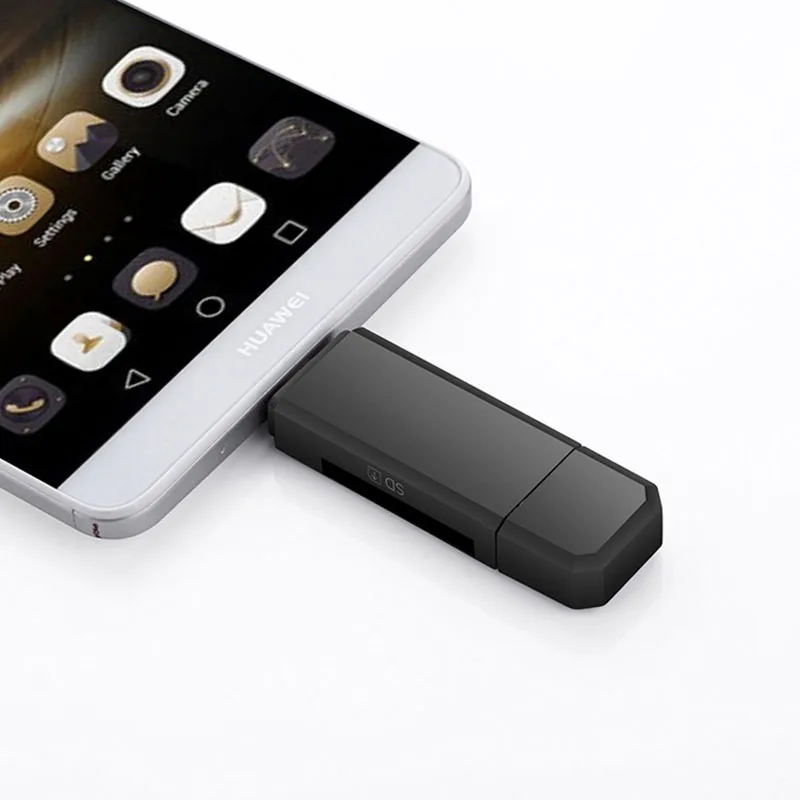 
USB 2.0 USB A M icro USB Combo to 2 Slot TF SD Type C Card Reader Universal 3 in1 OTG Type-C Card Reader for Smartphone PC 