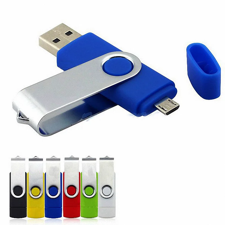 Pen Drive 2 In 1 Function Pendrive high quality USB 3.0 8gb 16gb 32gb 64gb dual port for Android Phone