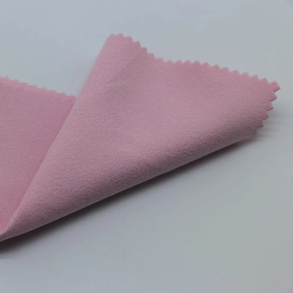 Экологически чистая замшевая ткань из микрофибры