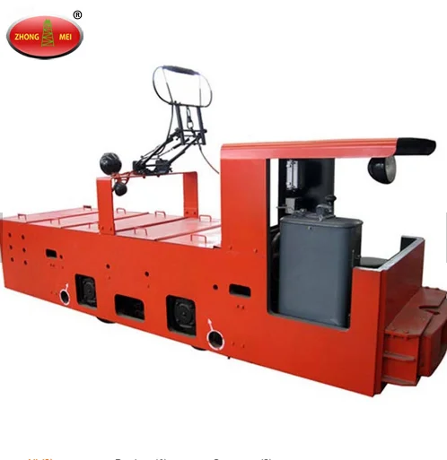 
10T Underground Mine Trolley Electric Locomotive 