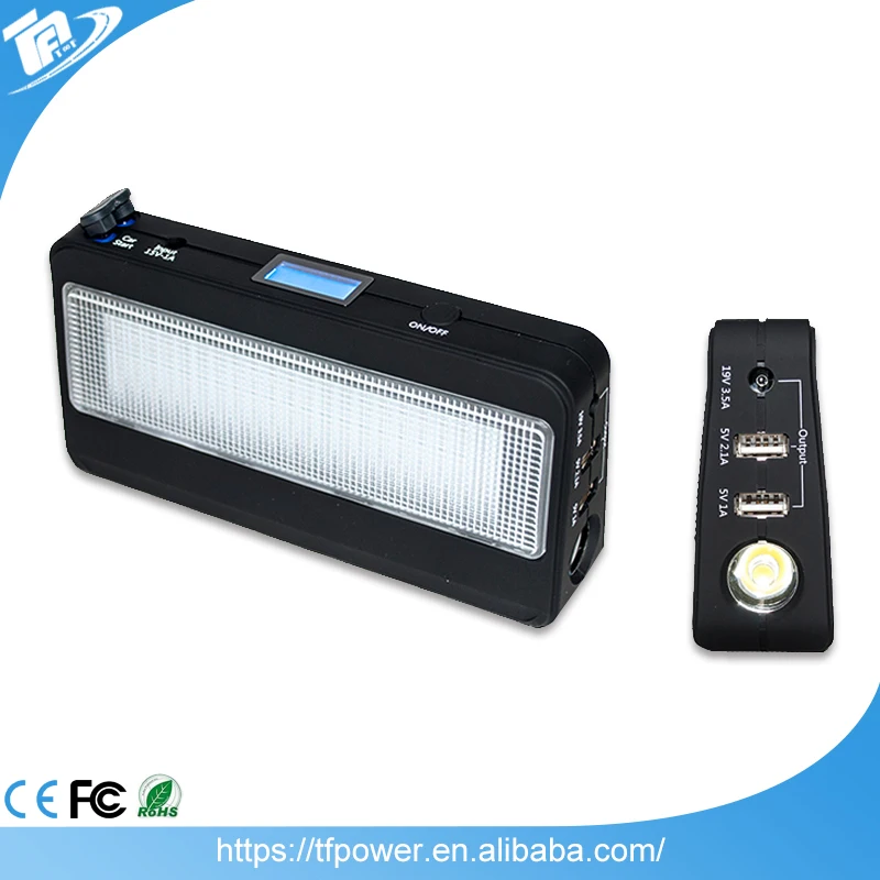 400A Пиковый ток автомобиля Перейти стартера с 12В 16200 мАч Внешнее зарядное устройство