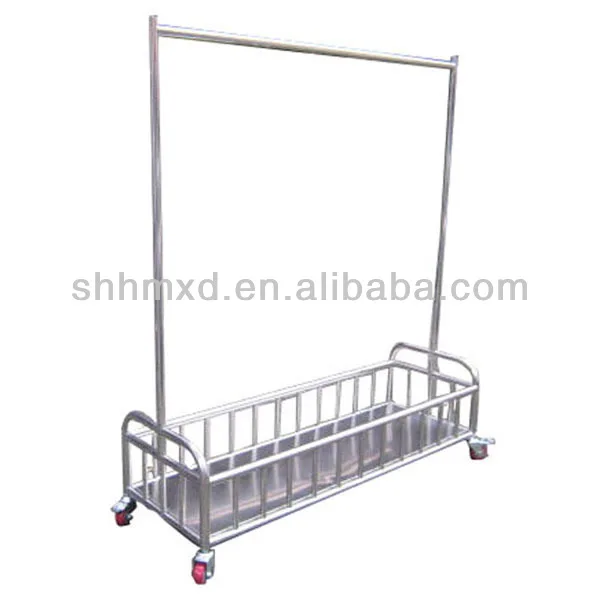 Clothes rack trolley