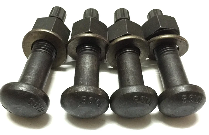 F1852 Twist off Type Tension Control Structural Bolt/Nut/Washer Assemblies, Steel, 120/105ksi Minimumtensile Strength