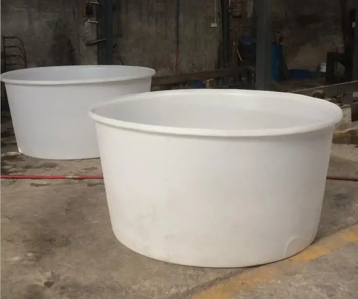 2000L food grade large plastic fish tubs