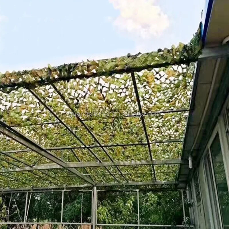 Shade Green Bulk Garden Fabric Camo net Thermal Multispectral Camouflage Net