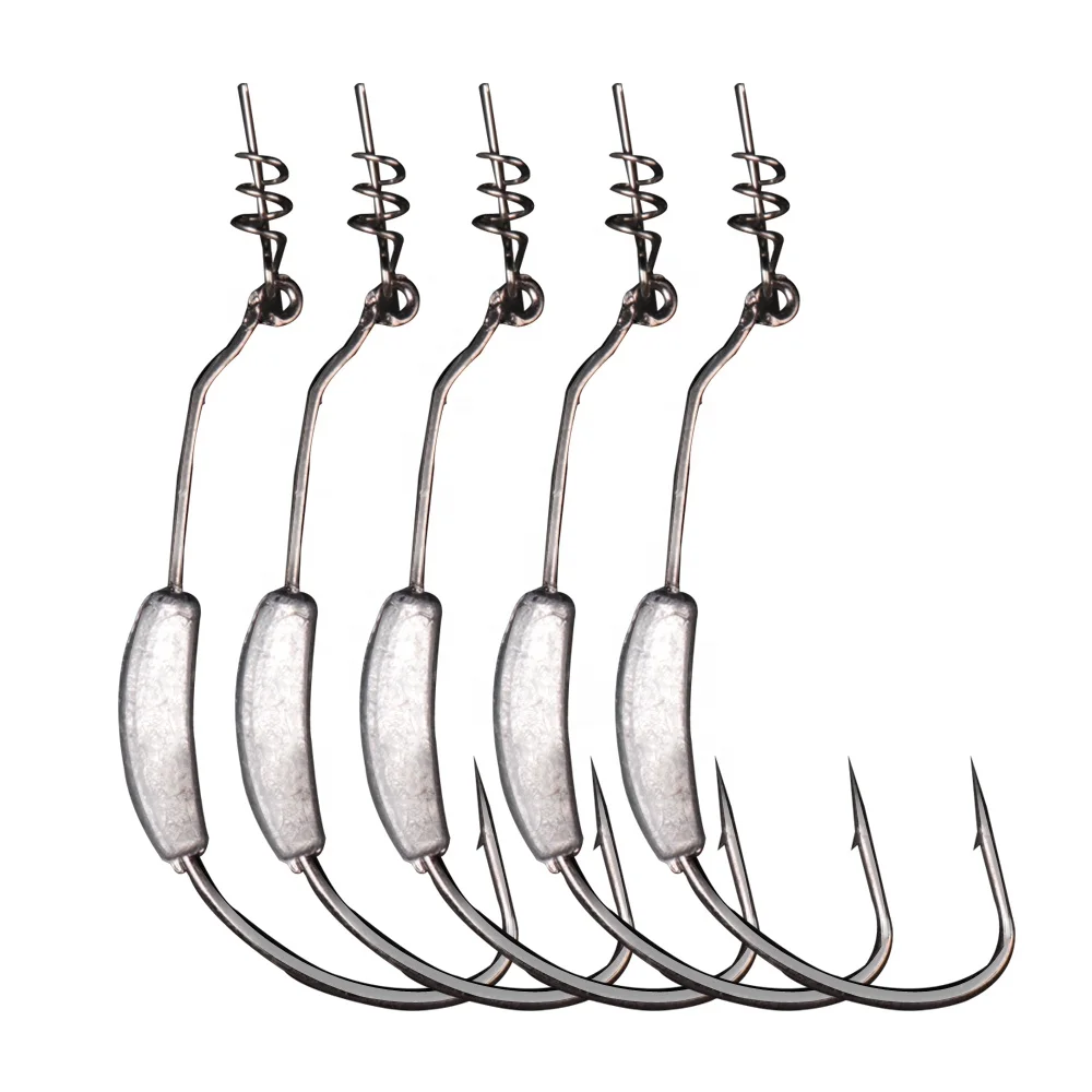 
high carbon steel fishing hooks 2g/2.5g/3g/5g/7g crank fishing jig head hooks 