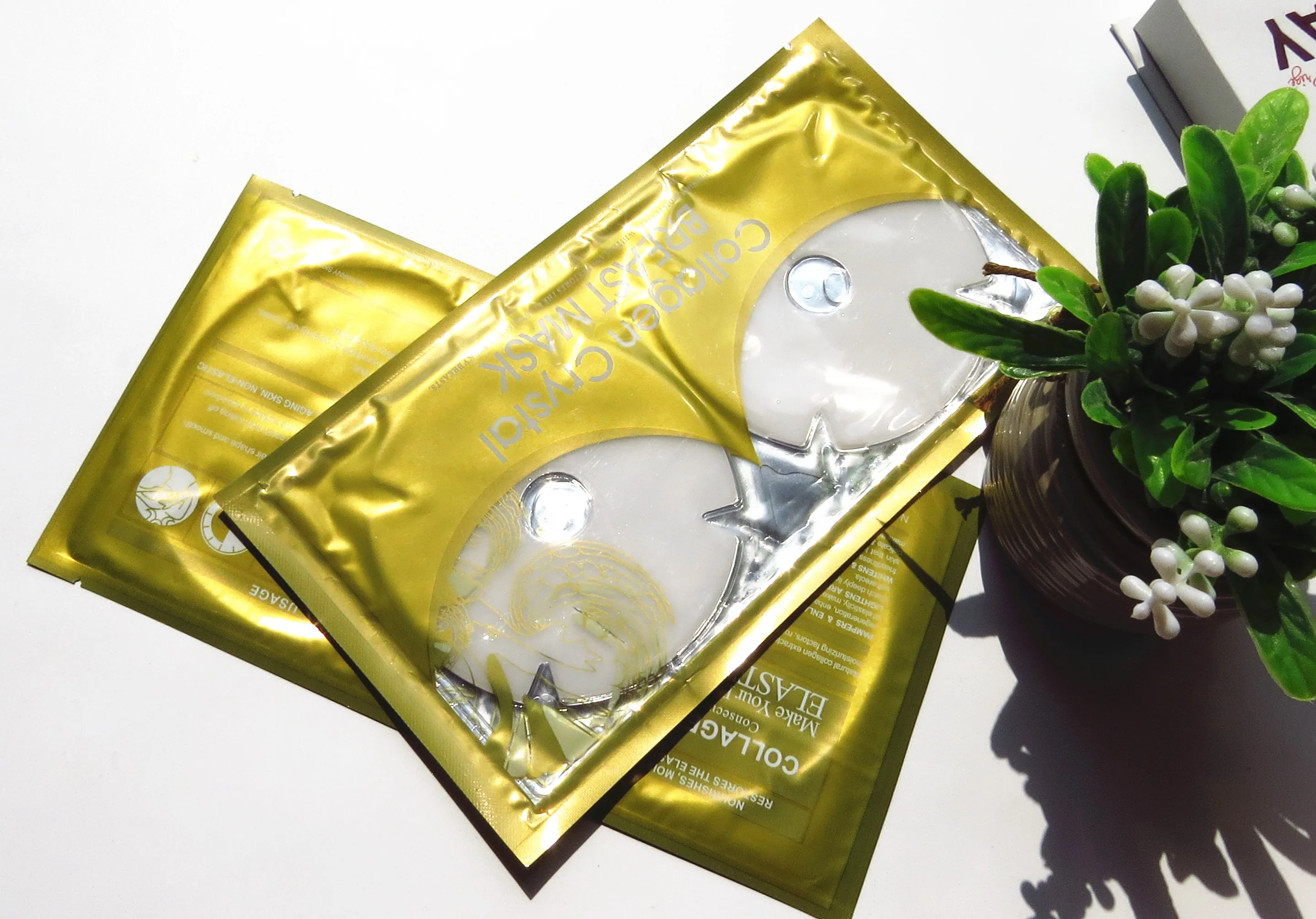 
Korean Skin Care firming and enlarging breast mask OMY LADY collagen gold chest patch 