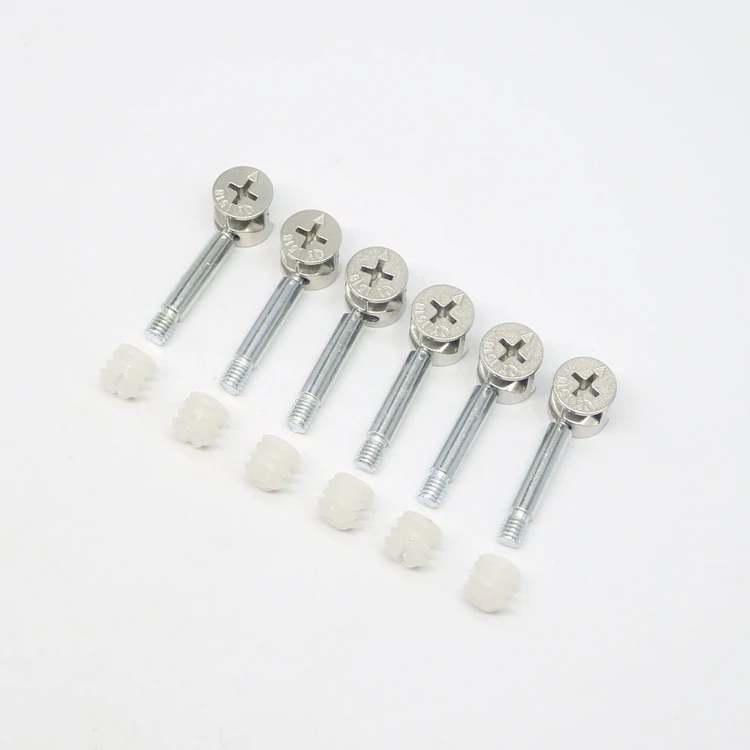 Bottom Price China supplier carbon steel Galvanized Furniture Mini-fix Connectors cam lock screws