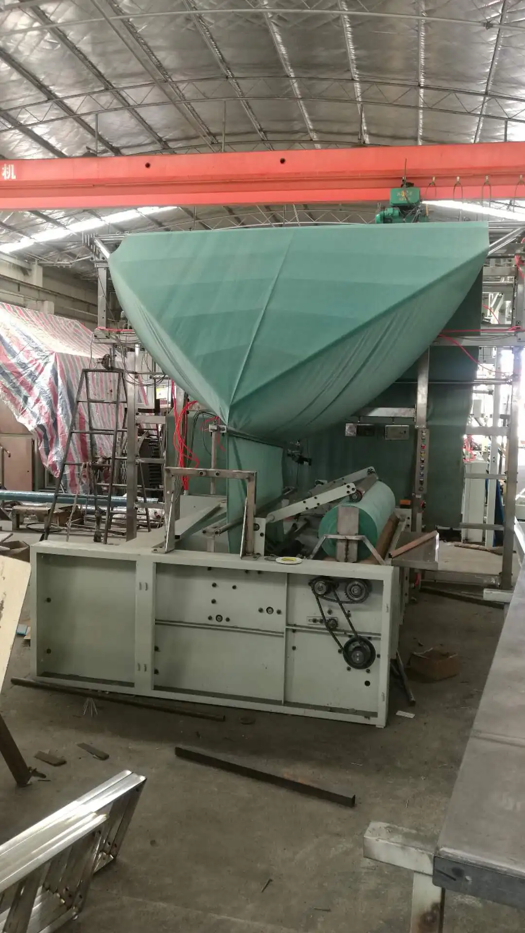 
textile finishing machine fabric rolling machine 