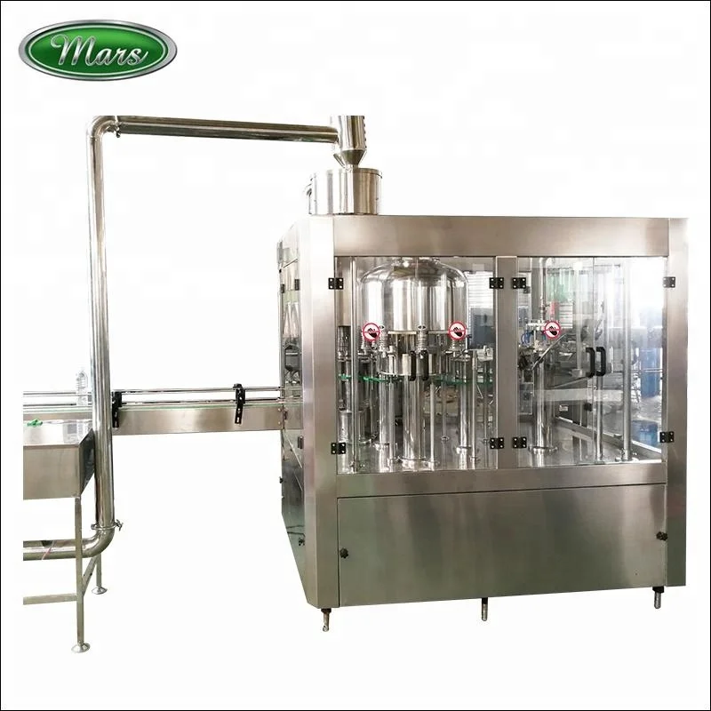 automatic bottle water washing filling capping machine