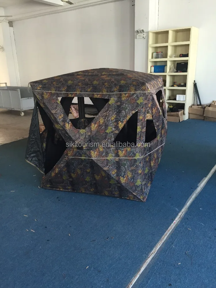 Deluxe 2 Person Pop Up Ground Tent Hunting Blind