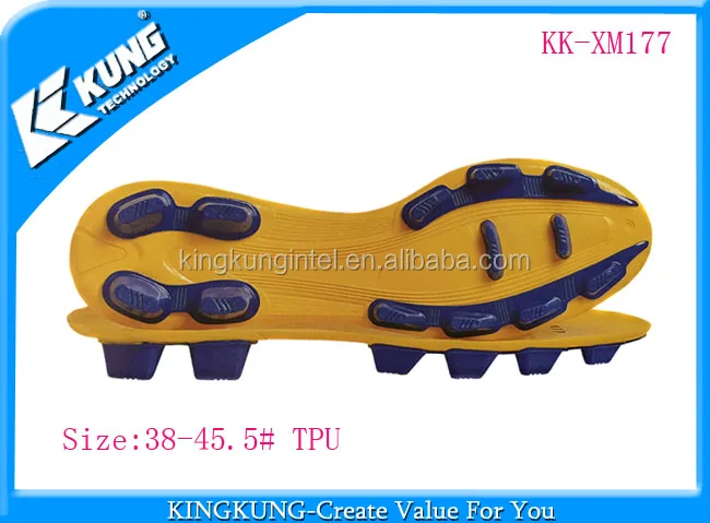 Stylish football shoe sole made by TPU