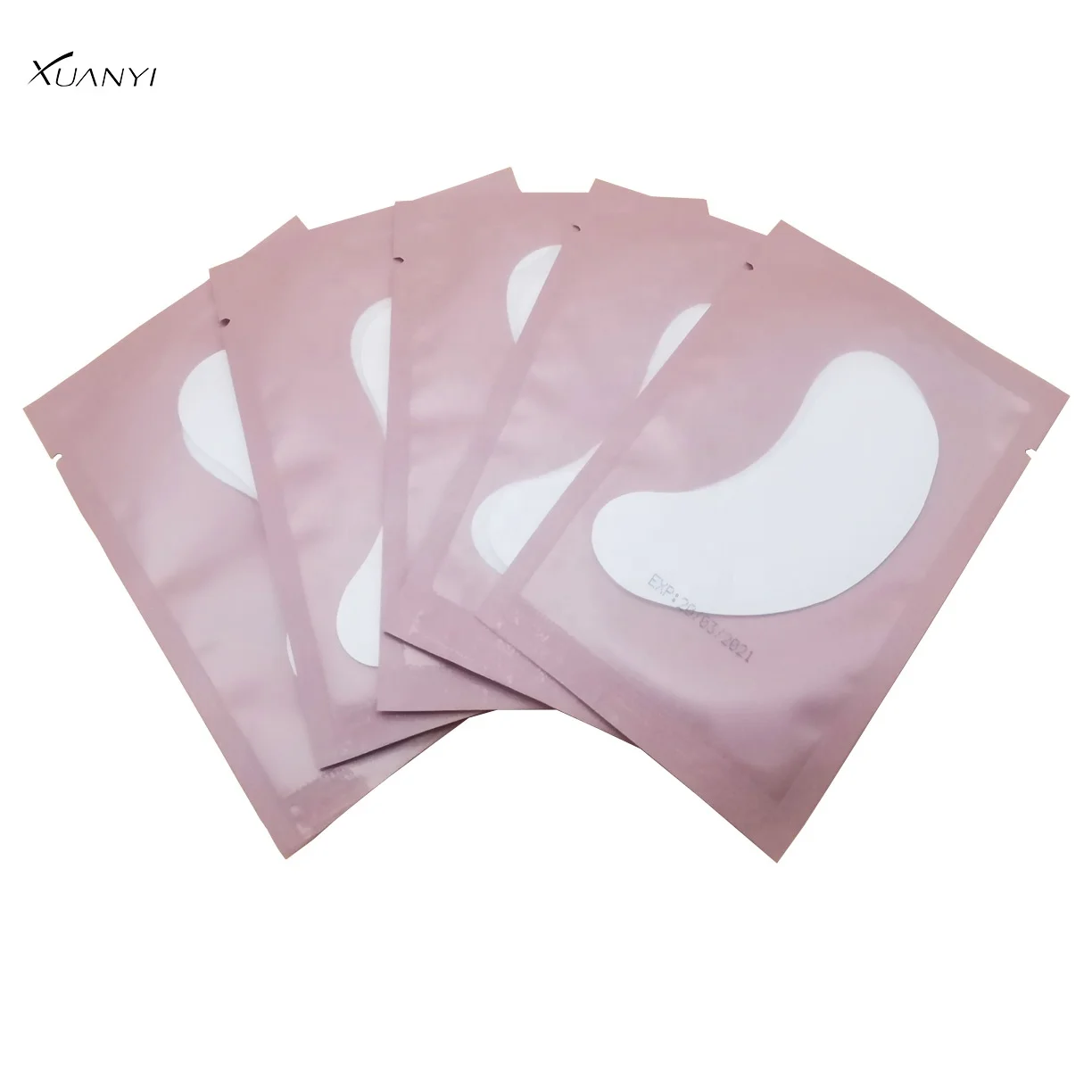 Бесплатный образец, гидрогелевые подушечки под глаза для наращивания ресниц, безворсовые гелевые подушечки