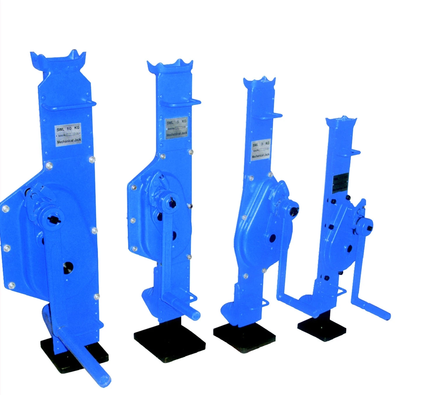 Mechanical Jack designed for repairing the vehicles and lifting the tracks