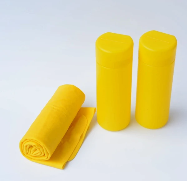 
Yellow Chamois Leather Car Clean Cloth 