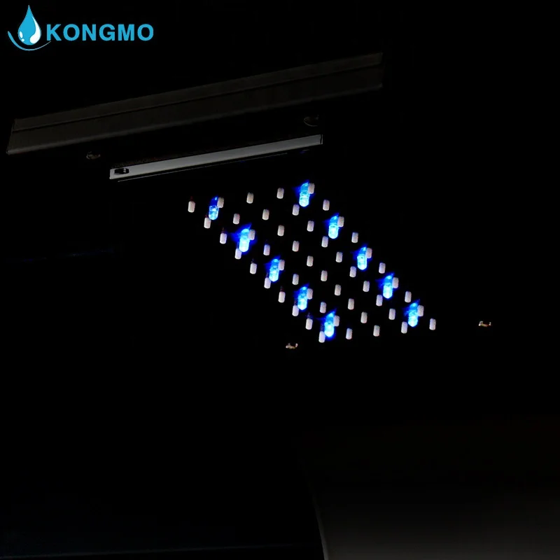 
LED Bathroom Shower Panel Multi-Function 304 Stainless Steel Wall Mounted Cold And Hot Water Amazon Hot Sales Matt Black 6025-3 