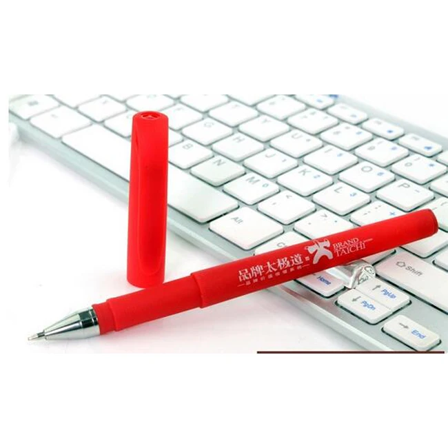 Promotional cheap Pen with Gel ink smooth writing