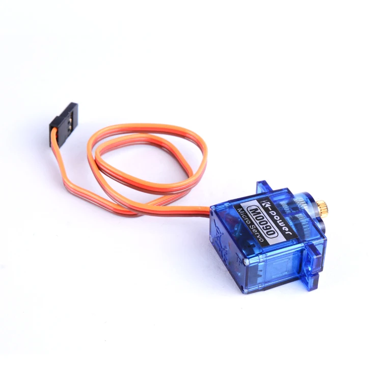 9g 360 Degree Continuous Rotation Micro Servo Rc Servo K-power M0090 W/ Metal Gear/ Mini DC Motor