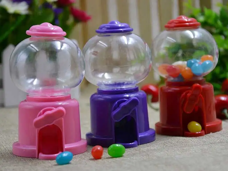 
2017 jugetes al mayor plastic Cheap Gumball Machine,candy dispenser gumball machine 