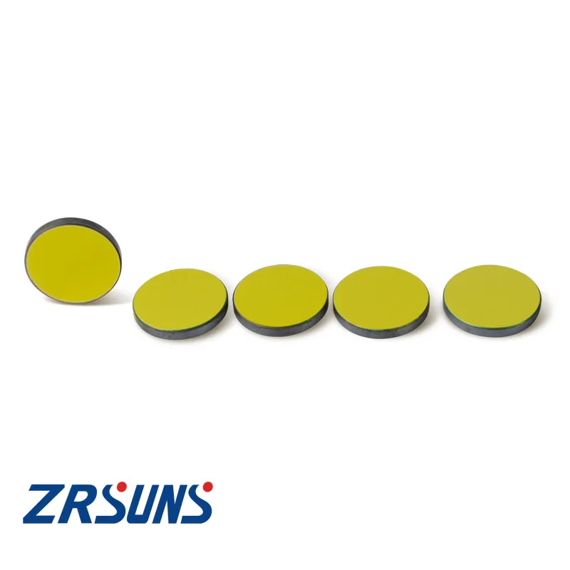 High Reflective 20,25,30,38.1mm Diameter Co2 Laser Mirror For Laser Cutting Engraving Machine
