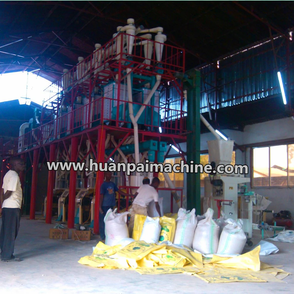 50t maize meal machine/corn meal production line