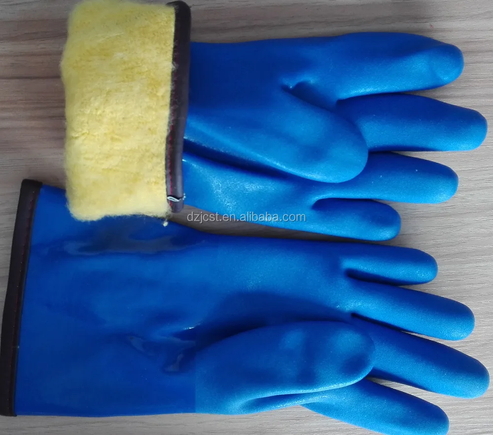 Ansell ПВХ флисовые перчатки цена