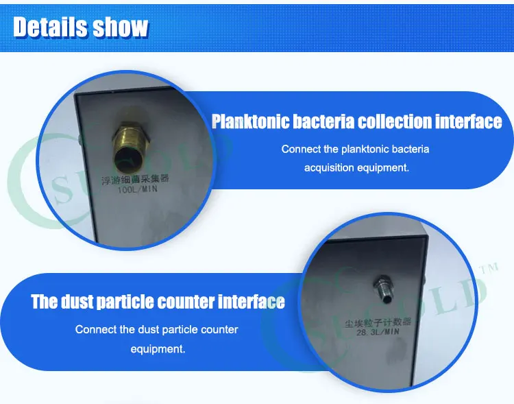 Lab Equipment Zjsj-008 Compressed Air Sampler Collector