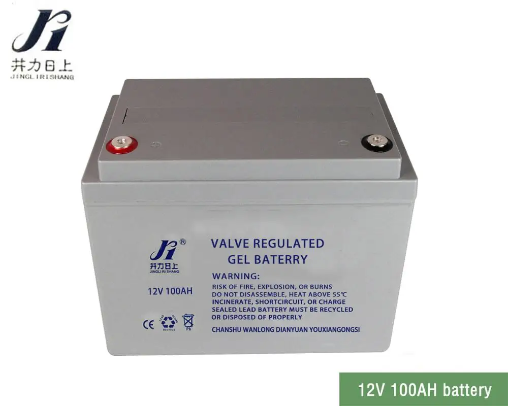 12V 100AH vrla глубокий цикл свинцово-углеродный agm ups аккумулятор