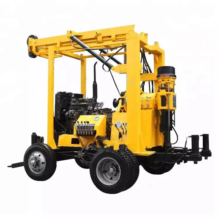 portable water well drilling rig for sale 80m,100m,120m,150,180m,200m