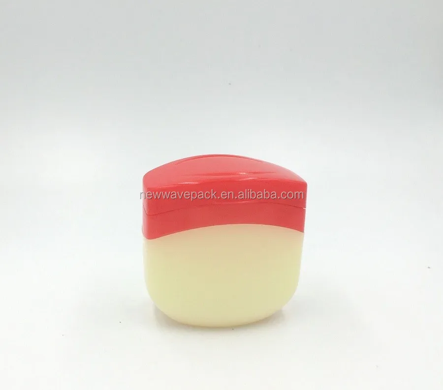 250g HDPE plastic petroleum jelly container , empty square cosmetic jars 130g 100g petroleum jelly bottle