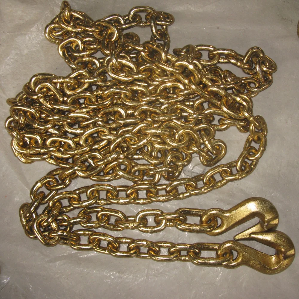 According To Customer Needs Top Quality Safty Cargo Tie Down Hook Galvanized Chain G80