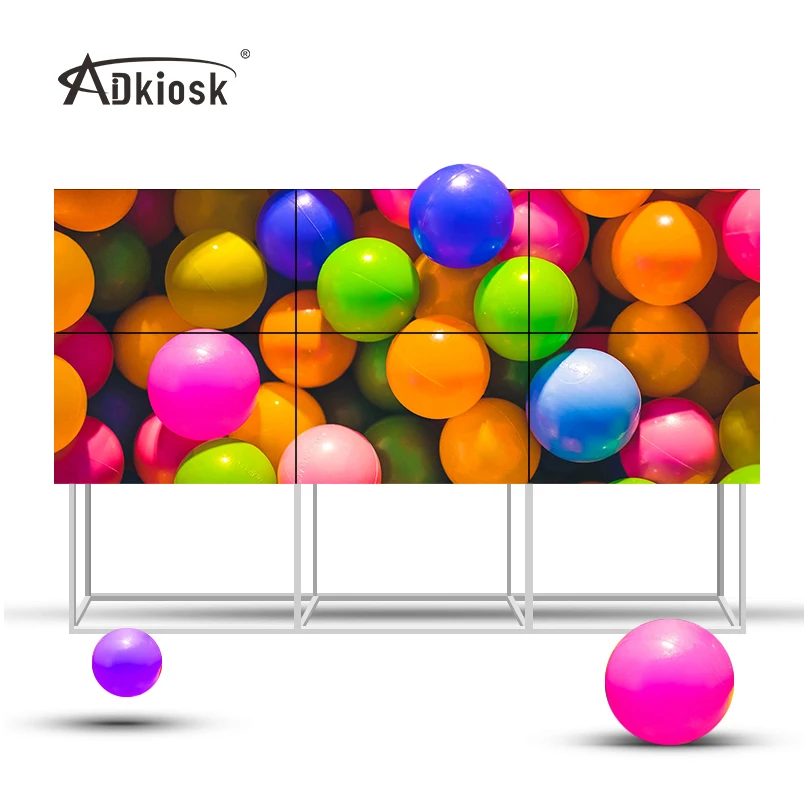 video wall 55 inch floor standing  interactive panel for video wall stand LD550DUN-THB5 display TV wall