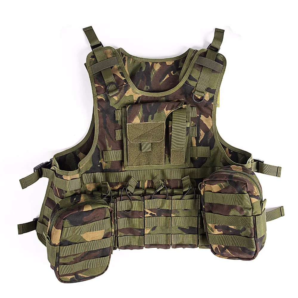 multifunctional military camouflage bulletproof vest clothing