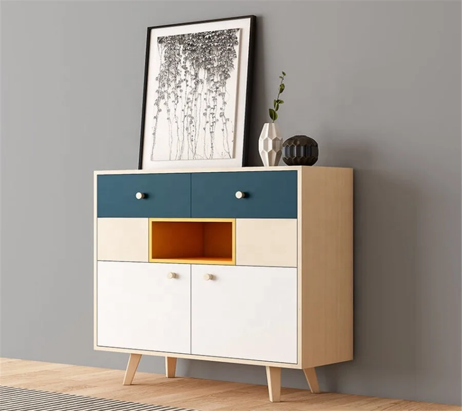 3 ящика 2 двери шкаф для хранения в гостиной дизайнерский душа