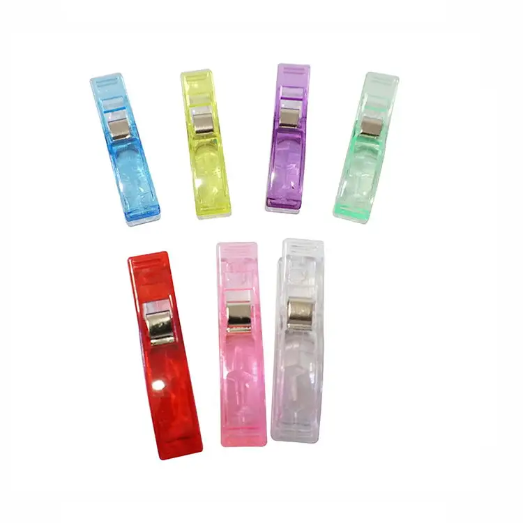 Sewing Craft Quilt Binding Plastic Clips Clamps Pack Storage Plastic Clip