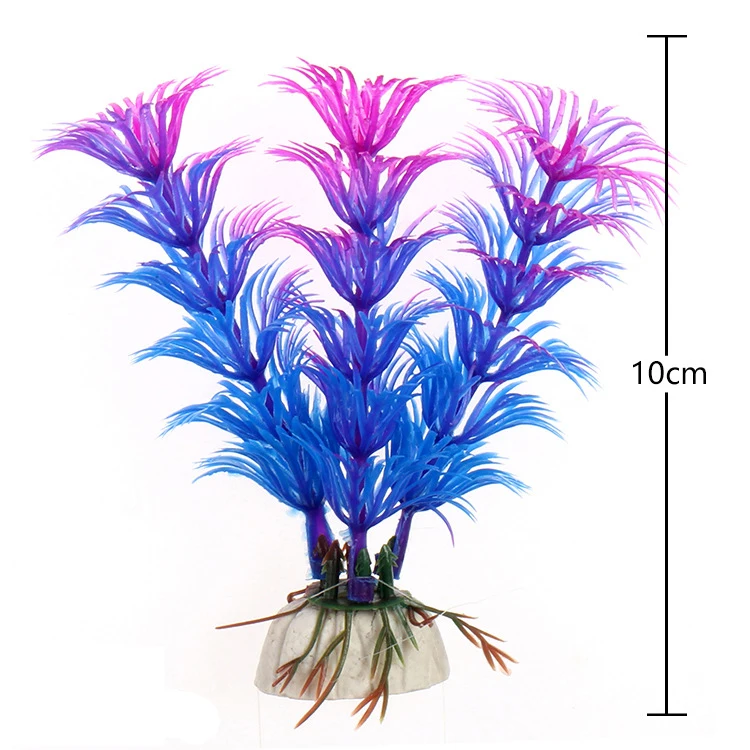 
Wholesale Simulation Fish Tank Aquarium Plant Artificial Plastic Aquatic Plants 