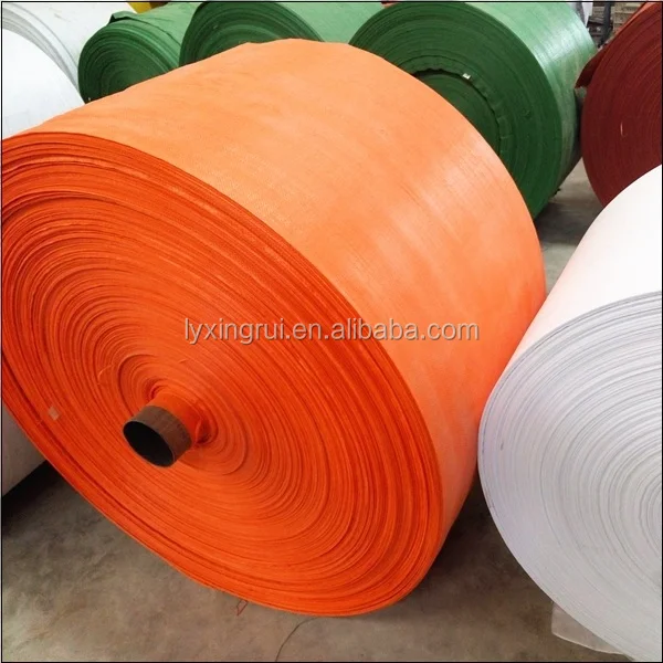Cheap price huge quantity Polypropylene Woven Fabric Tubular PP Bag Roll