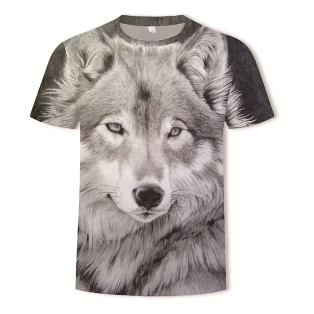 
fashion summer casual print o neck cotton t shirt for men 