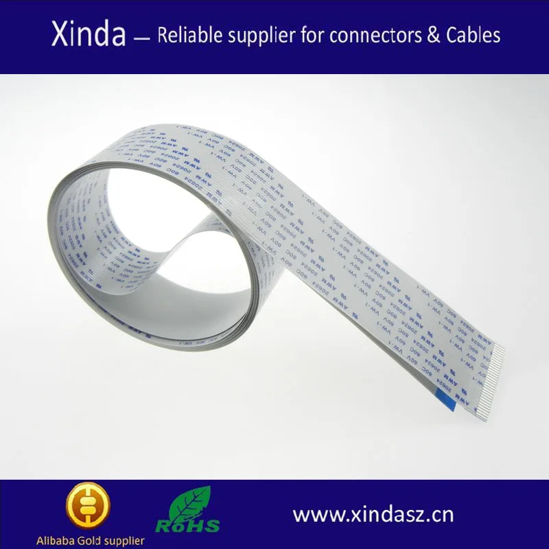оптовая отличается шаг 1.0 16pin LVDS FFC кабель